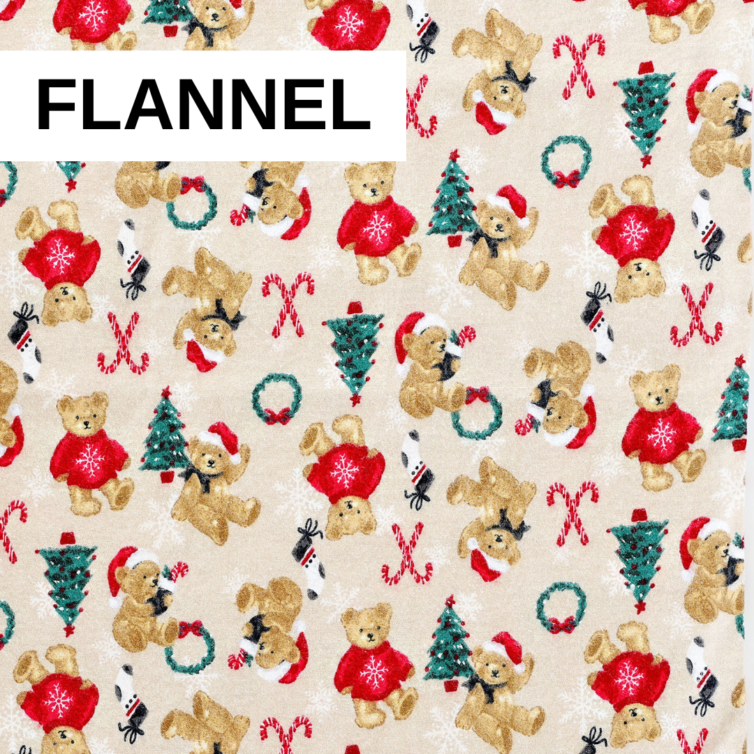 Neck Pad Cover - Bear-y Merry