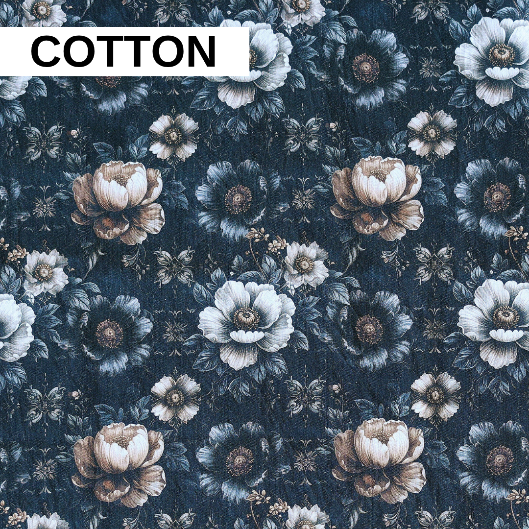 Neck Pad Cover - Moody Floral