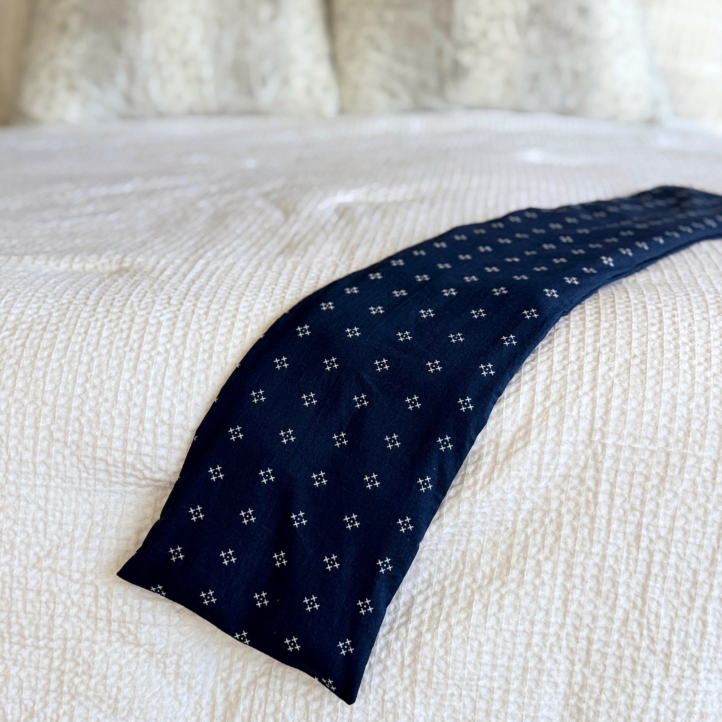 Navy neck heat pad