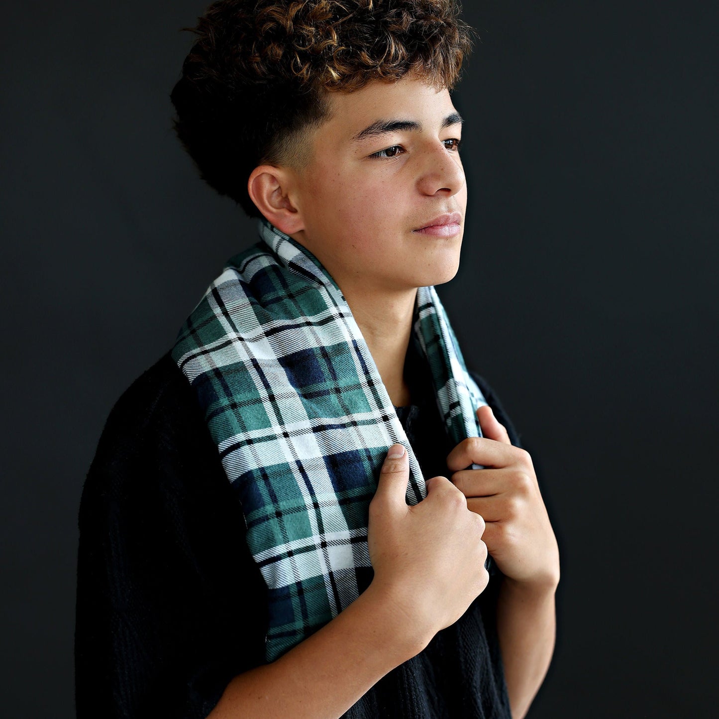 flannel neck heat pad cover