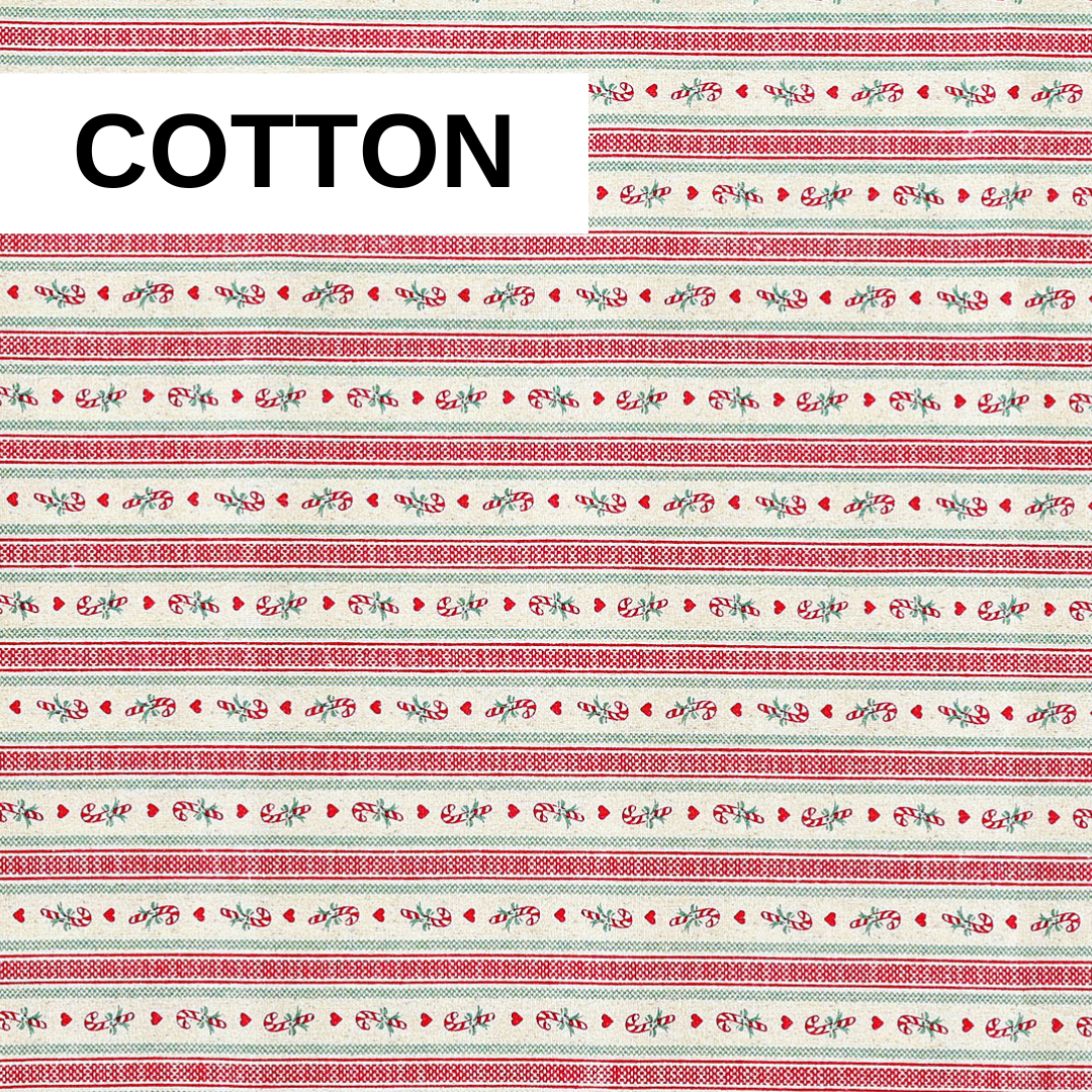 Neck Pad Cover - Candy Cane Lane