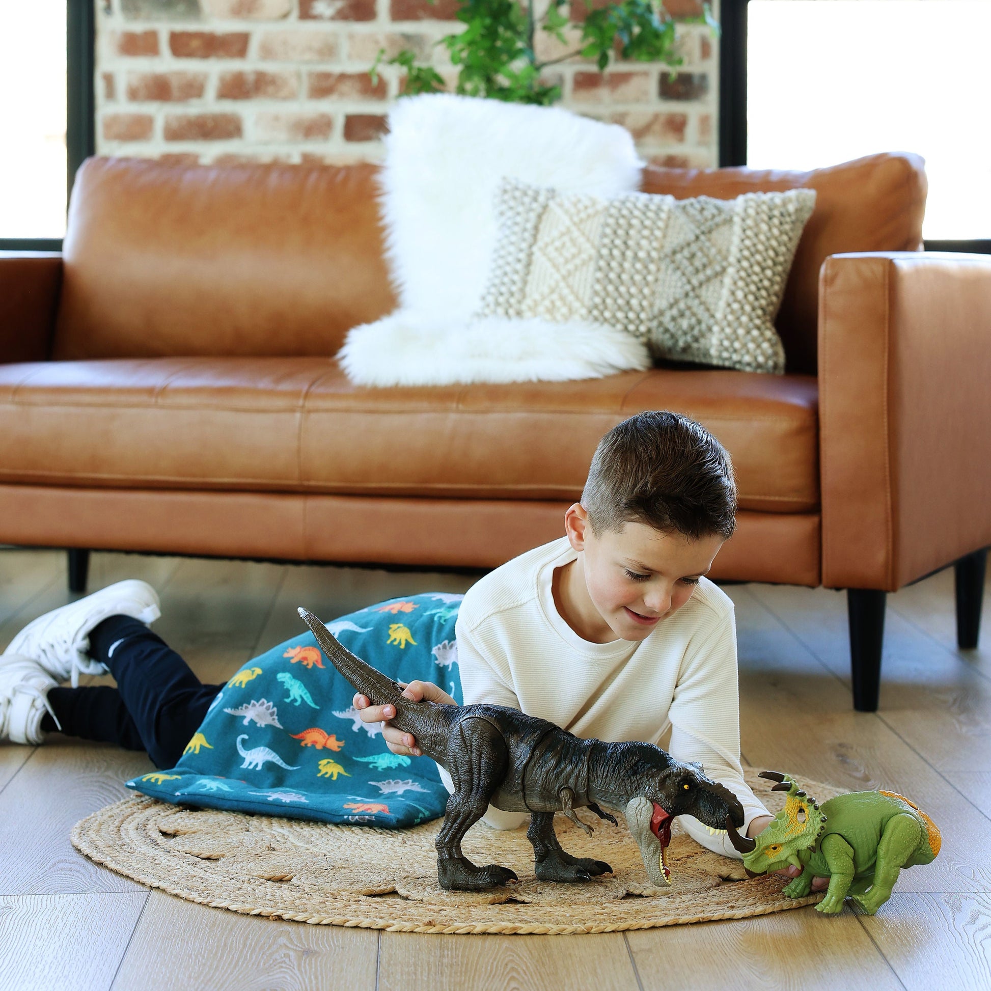 dinosaur print heat pad