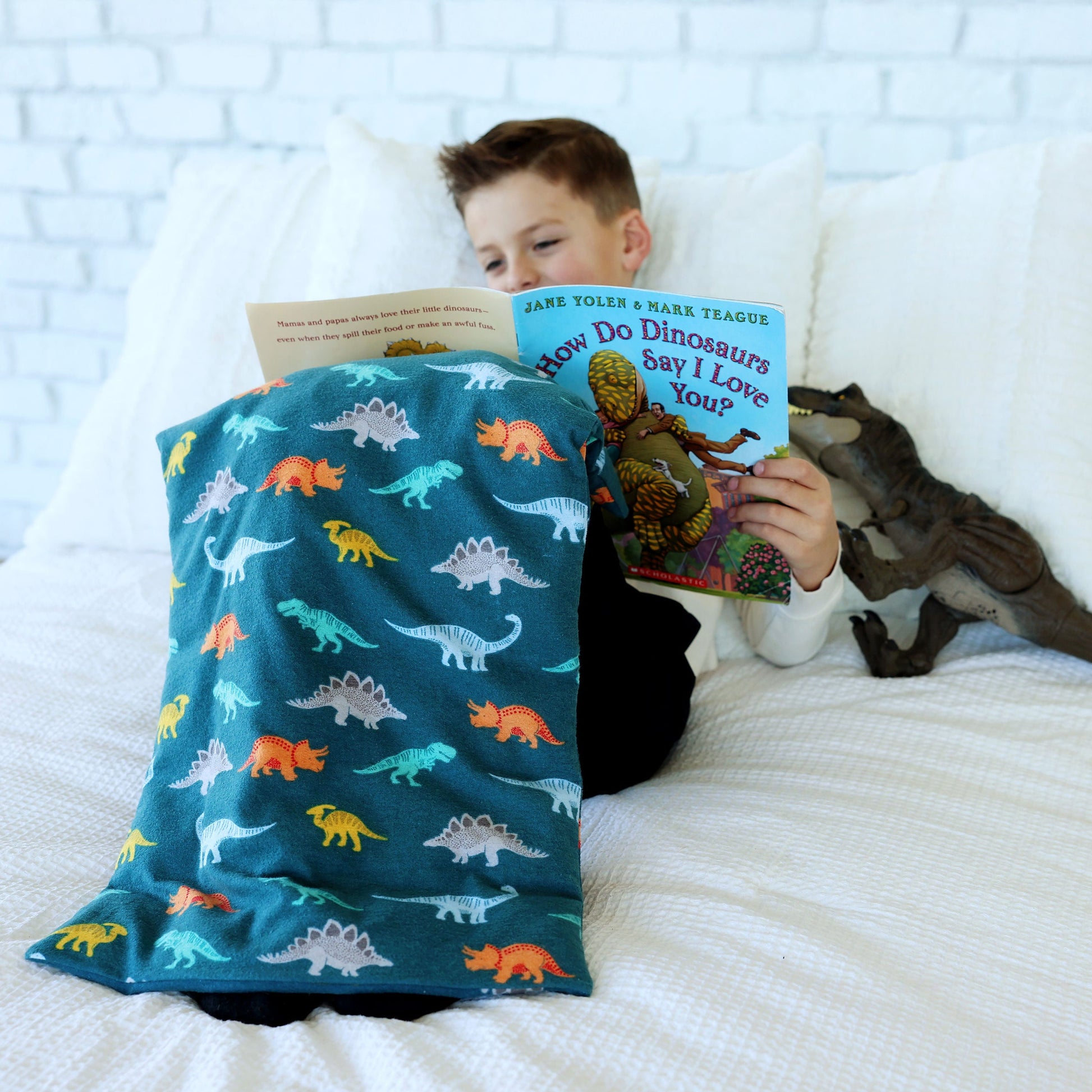 dinosaur print heat pad