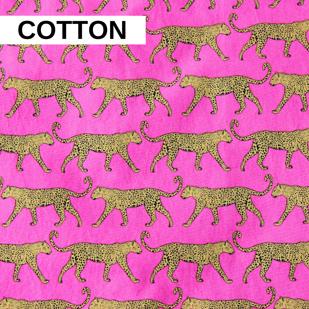 Body Pad Cover - Pink Leopard