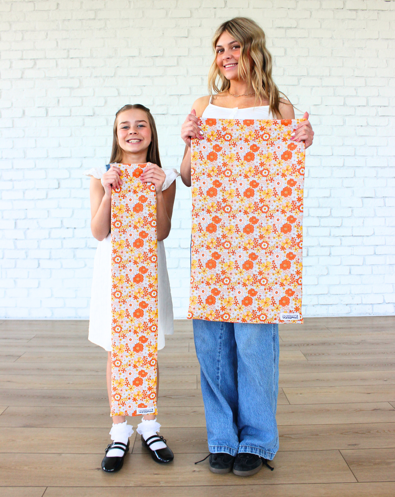 flower print heat pads
