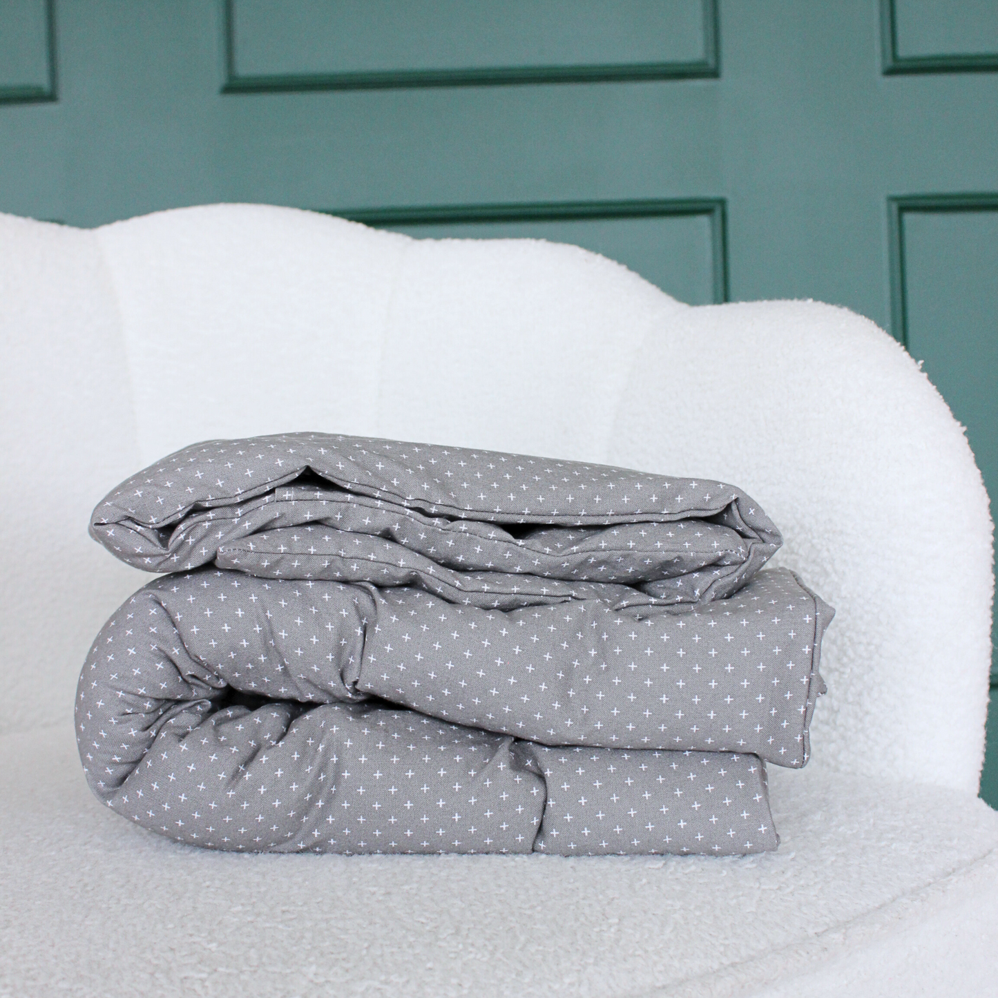 Neck Pad Cover - Positively Gray