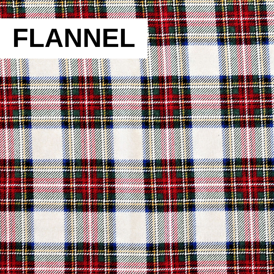 Neck Pad Cover - Plaid Tidings