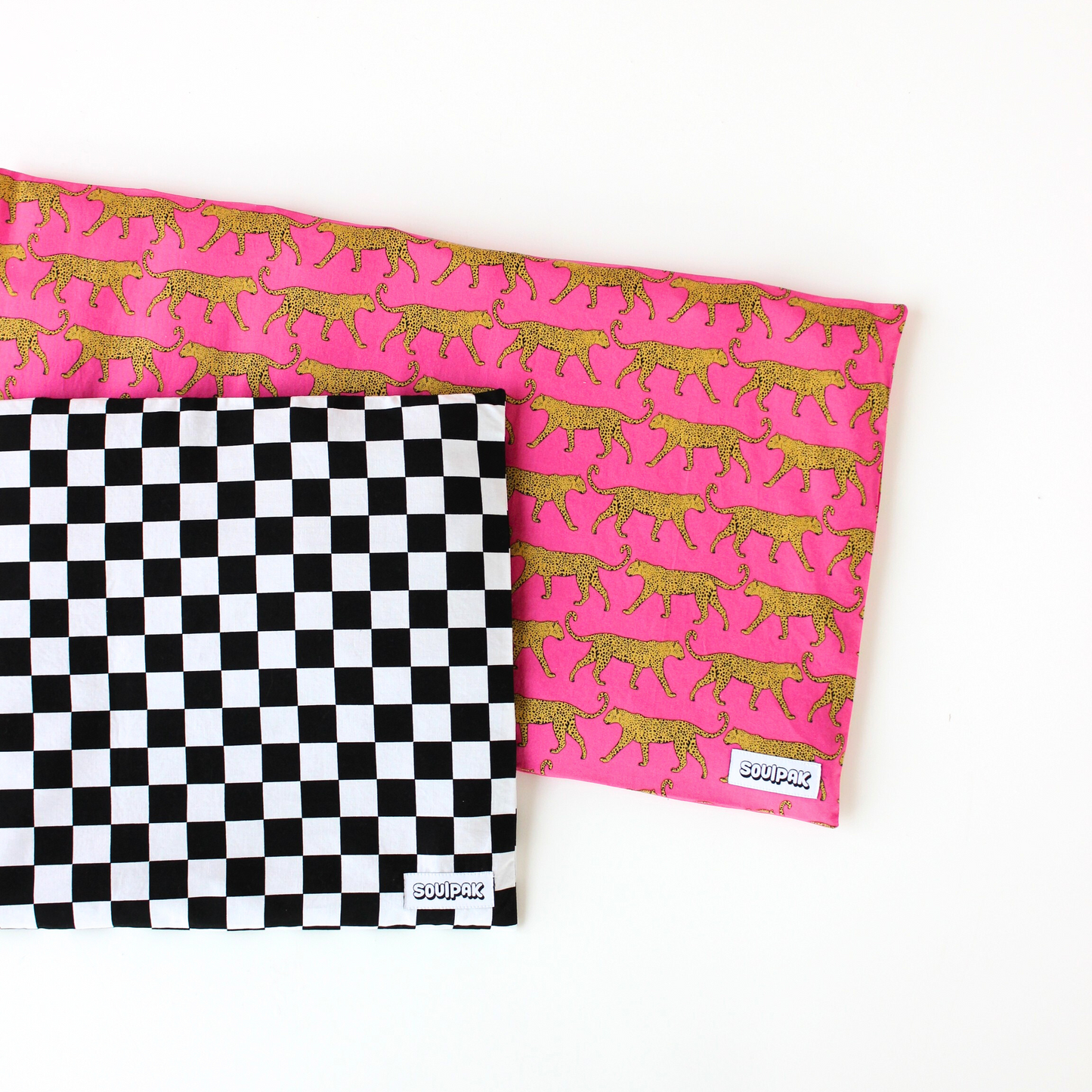 Body Pad Cover - Pink Leopard