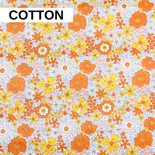 Body Pad Cover - Flower Power