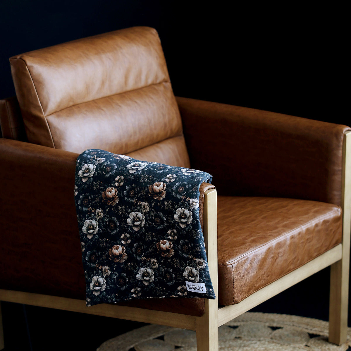 Body Pad Cover - Moody Floral