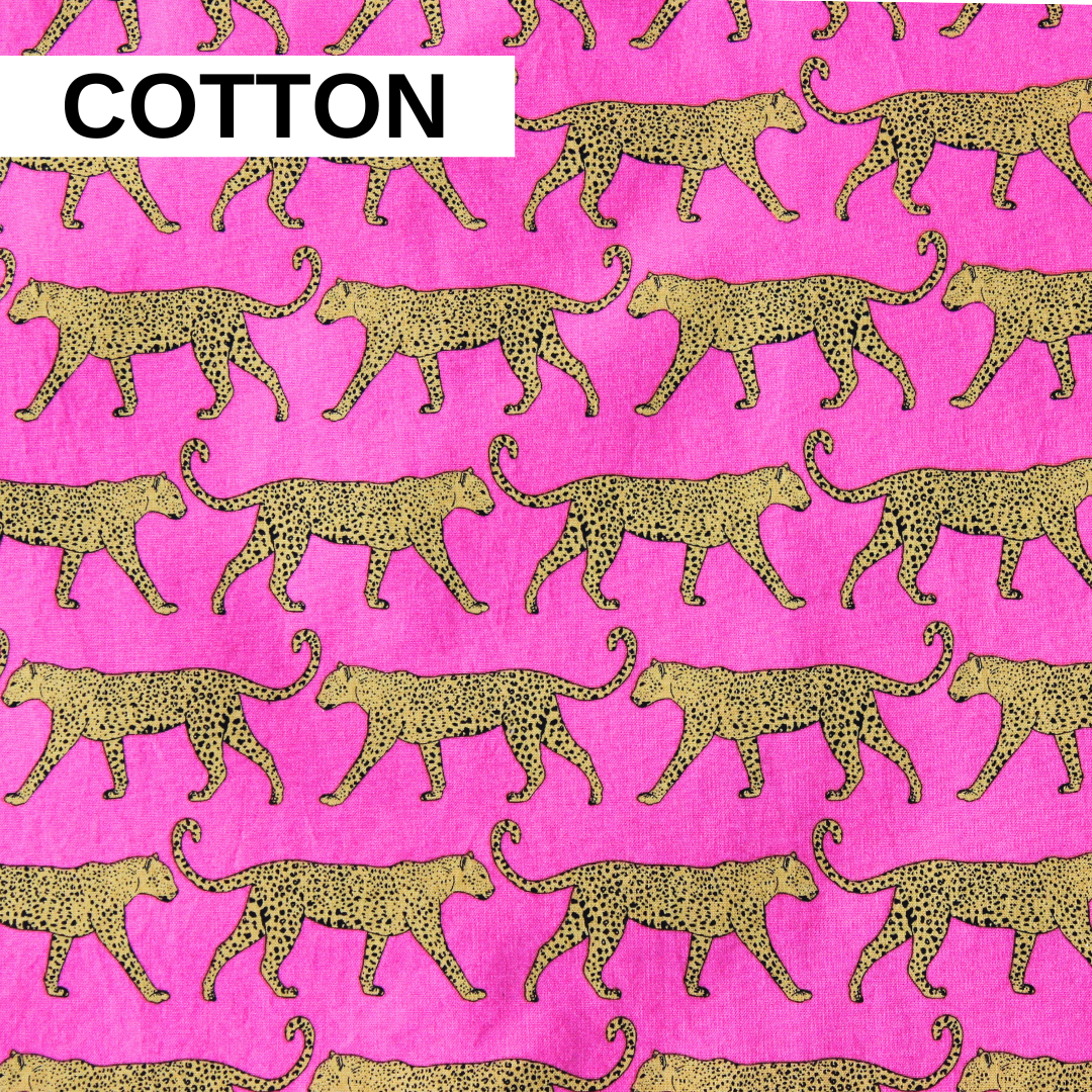 Neck Pad Cover - Pink Leopard