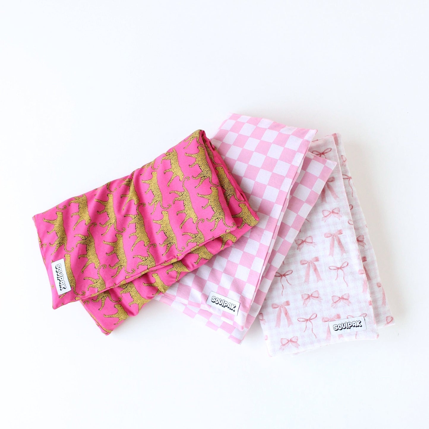Body Pad Cover - Pink Checks